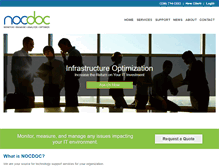 Tablet Screenshot of nocdoc.com